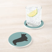 ペンブロークのウェルシュコーギーのコースター コースター (側面)