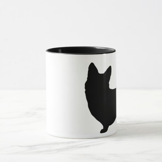 ペンブロークのウェルシュコーギーのマグ マグカップ (中央)