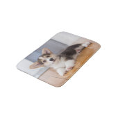 ペンブロークのウェルシュコーギーの子犬 バスマット (アングル)