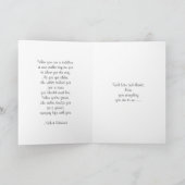 ペンブロークのウェルシュコーギーの母の日カードw/poetry カード (内部)