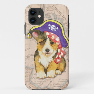 ペンブロークのウェルシュコーギーの海賊 iPhone 11 ケース