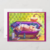 ペンブロークのウェルシュコーギーの郵便はがき ポストカード (正面/裏面)