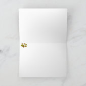 ペンブロークのウェルシュコーギーの雪の鼻 カード (内部)