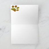 ペンブロークのウェルシュコーギーカード カード (内部)