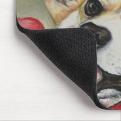 ペンブロークのウェルシュコーギー及びサンタのマウスパッド マウスパッド (コーナー)