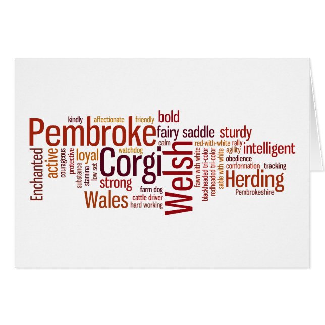 ペンブロークのウェルシュコーギー (正面横)