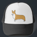 ペンブロークのウェルシュコーギー|かわいい犬の恋人 キャップ<br><div class="desc">クールなコーギーの恋人のトラック運転手の帽子。 ペンブロークのウェルシュコーギーの元のスケッチ。 ユニセックスなサイズはほとんどの十代の若者たちおよび大人に合います。</div>