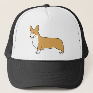 ペンブロークのウェルシュコーギー かわいい犬の恋人 キャップ