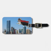 ペンブロークのウェルシュコーギー ラゲッジタグ (正面横)