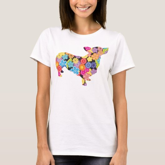 ペンブロークのウェルシュコーギー Tシャツ (正面)