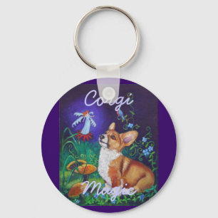 ペンブロークのウェルシュコーギーKeychain キーホルダー