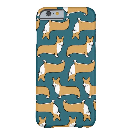 ペンブロークウェルシュのコーギスパターン |かわいい犬の恋人 Case-Mate iPhoneケース (裏面)