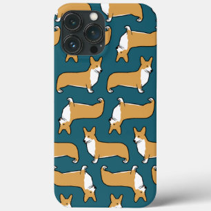 ペンブロークウェルシュコルギス図形 かわいい犬好きの人 iPhone 13 PRO MAXケース
