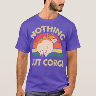 ペンブロークウェルシュコーギーお尻何もCorgi Mom Da Tシャツ