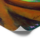 ペンブロークウェルシュコーギーウォールプリント ポスター (角)