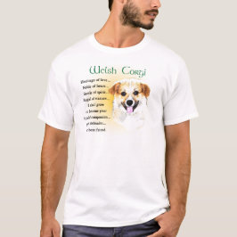 ペンブロークウェルシュコーギーギフト Tシャツ