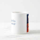 ペンブロークウェルシュコーギークイーンマグ コーヒーマグカップ (中央)