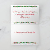 ペンブロークウェルシュコーギークリスマスカード シーズンカード (内部)