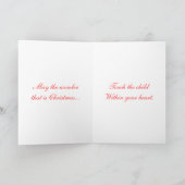 ペンブロークウェルシュコーギークリスマスカード シーズンカード (内部)