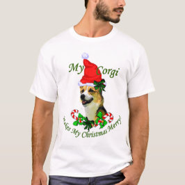 ペンブロークウェルシュコーギークリスマスプレゼント Tシャツ