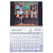 ペンブロークウェルシュコーギーコージテイルズカレンダーオリジナル カレンダー (1月 2026)