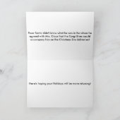 ペンブロークウェルシュコーギーサンタストップズ・ピット シーズンカード (内部)