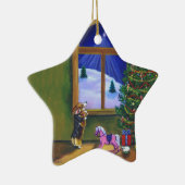 ペンブロークウェルシュコーギースターオーナメント セラミックオーナメント (右)