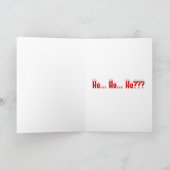 ペンブロークウェルシュコーギーズクリスマス シーズンカード (内部)