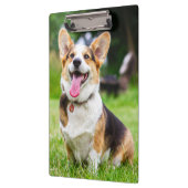 ペンブロークウェルシュコーギーズワンピー犬 クリップボード (左)