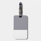 ペンブロークウェルシュコーギーズワンピー ラゲッジタグ (裏面縦)