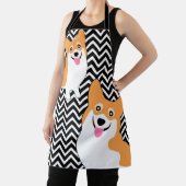 ペンブロークウェルシュコーギーディナー時間 エプロン (インサイチュ)