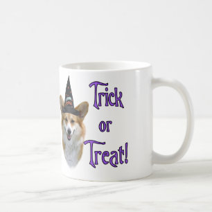 ペンブロークウェルシュコーギートリック コーヒーマグカップ