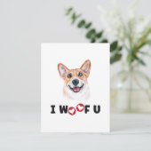 ペンブロークウェルシュコーギードッグI Woof you (スタンド正面)