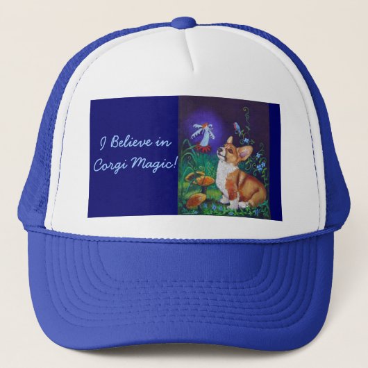 ペンブロークウェルシュコーギーハット キャップ (正面)