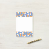 ペンブロークウェルシュコーギーパターン ポストイット (デスク上)