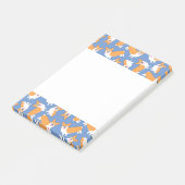 ペンブロークウェルシュコーギーパターン ポストイット (アングル)