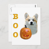 ペンブロークウェルシュコーギーブー ポストカード (正面/裏面)