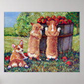 ペンブロークウェルシュコーギープリントポスター ポスター (正面)