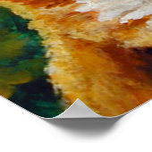 ペンブロークウェルシュコーギープリントポスター ポスター (角)