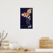 ペンブロークウェルシュコーギープリントポスター ポスター (キッチン)