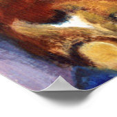 ペンブロークウェルシュコーギープリント ポスター (角)