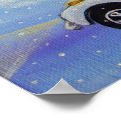 ペンブロークウェルシュコーギープリント ポスター (角)