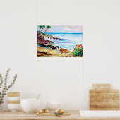 ペンブロークウェルシュコーギープリント ポスター (キッチン)