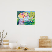 ペンブロークウェルシュコーギーポスタープリント ポスター (キッチン)