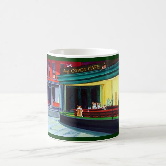 ペンブロークウェルシュコーギーマグ コーヒーマグカップ (中央)