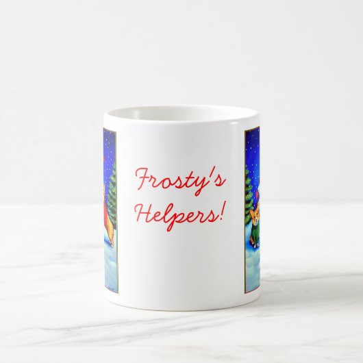 ペンブロークウェルシュコーギーマグ コーヒーマグカップ (中央)