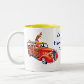 ペンブロークウェルシュコーギーマグ ツートーンマグカップ (左)