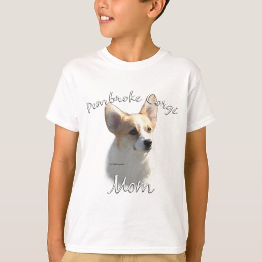 ペンブロークウェルシュコーギーママ2 Tシャツ (正面)