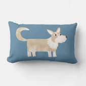 ペンブロークウェルシュコーギー犬 ランバークッション (正面)