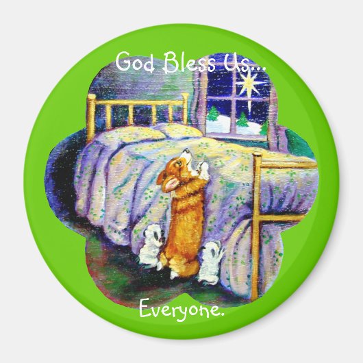 ペンブロークウェルシュコーギー磁石 マグネット (正面)